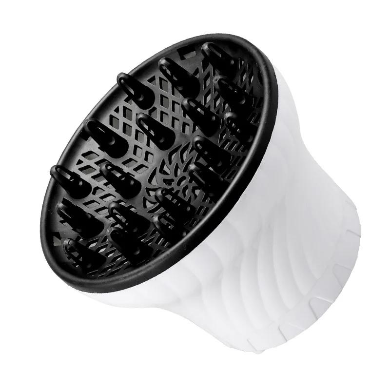 Döndürülebilir Tasarıma Sahip Saç Kurutma Makinelerine Uyarlanabilir Evrensel Saç Difüzörü Kıvırcık Saç Büyük Rüzgar Başlığı Sabit Şekilli Dağıtıcı Rüzgar