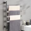 Stainless Steel Intelligent Electric Towel Rack Bathroom LED Digital Display Constant Temperature Drying Storage Rack