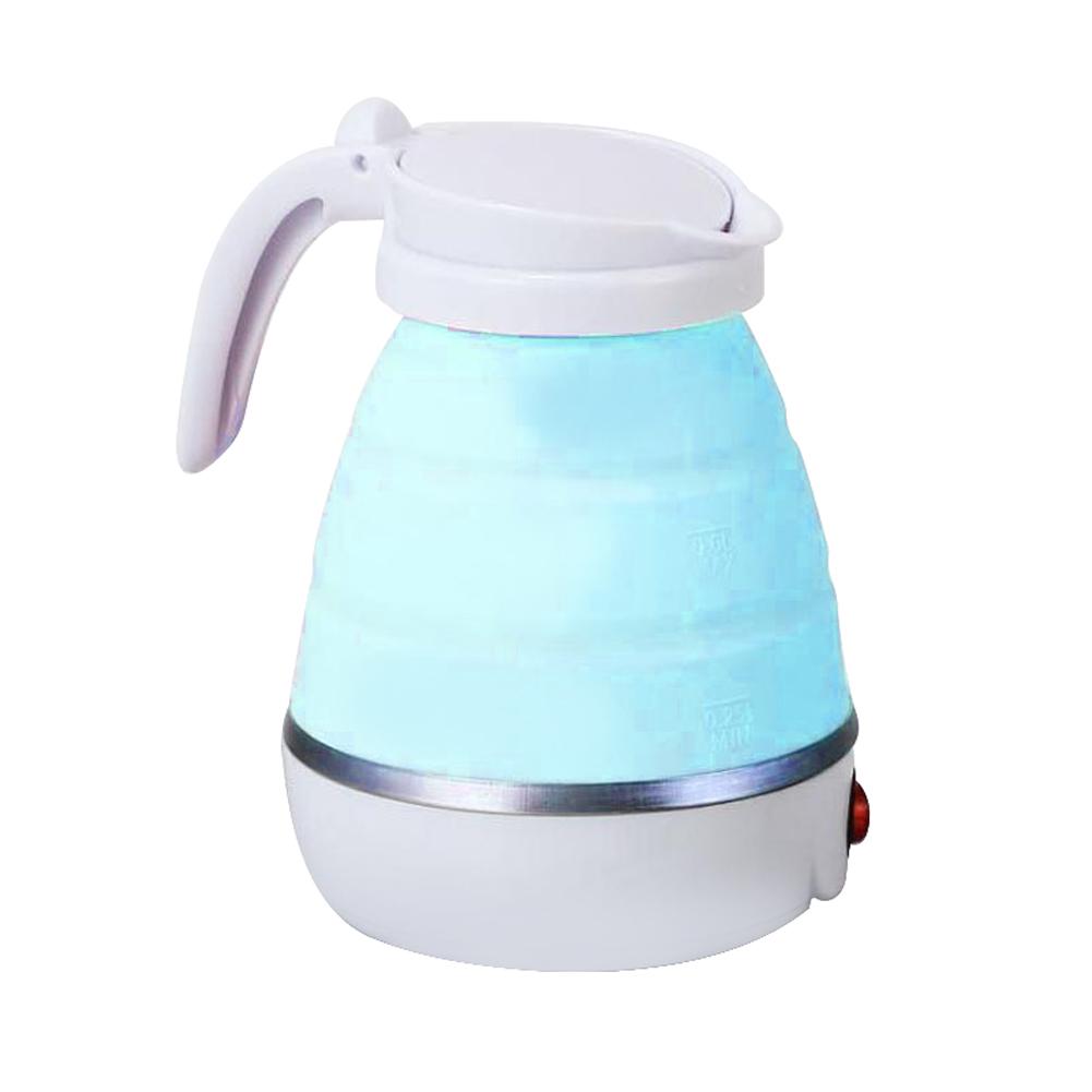 Mini Travel Winter Outdoor Portable Electric Kettle Foldable Kettles Food Grade Silicone Small Size Home Household