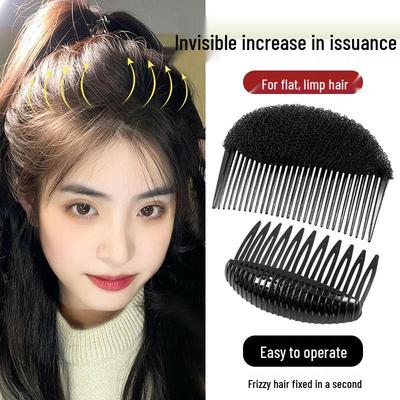 Damen Top Volumen Haarkamm - Anti-Kollaps Polsterung für fluffige Frisur