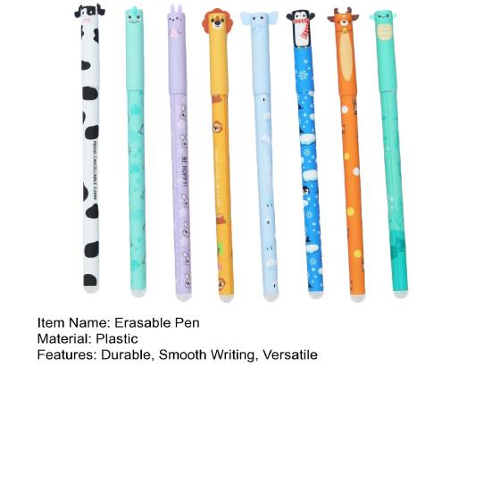 Suddbara Gelpennor Återanvändbara Slät Skrivning Och Hållbar Suddgummi Kulspets Assorterade Festliga Färger för Återanvändbara Anteckningar Kärlekshälsningar Semesterpresenter Och Skola