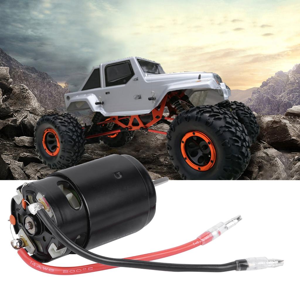 550 Carbon Brushed Motor for 1/10 RC Model Car (12T)