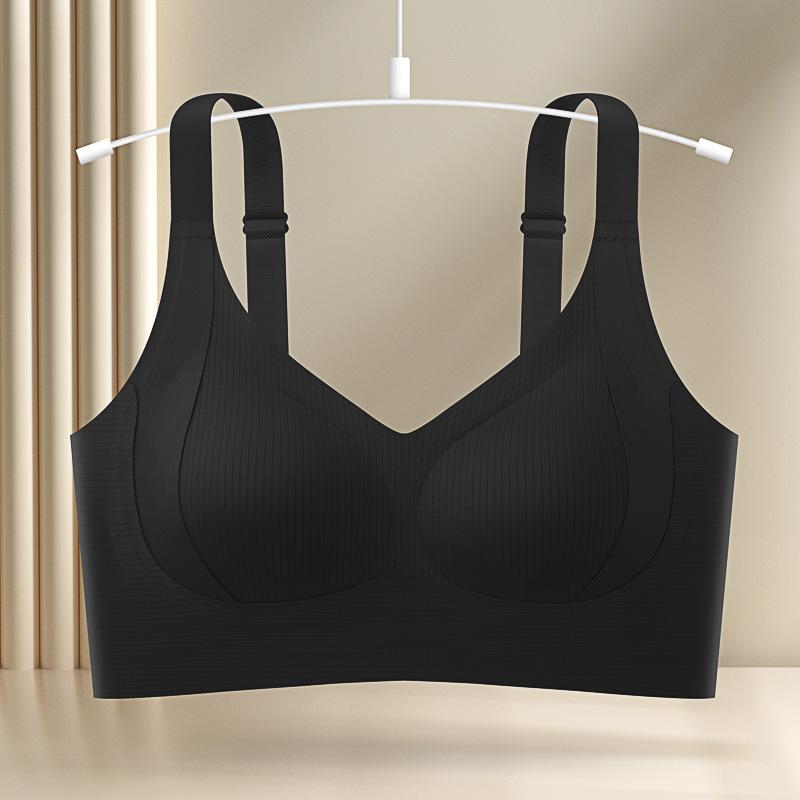 Plus Size Backless Push Up Wirefree Seamless Comfort Bra
