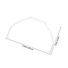 10Pcs Sturdy Metal Bucket Handles Ergonomic Replacement Grip for Household Water Bucket Replacement Pail Handles