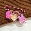 SKZOO cartoon featuring the same acrylic double pin keychain accessories pendant accessories around great for daily use