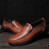 Genuine Leather Men Slip On Shoes Large-sized 37-48 Leisure Walk Loafers Retro Driving Shoes Outdoor Male Casual Shoes Moccasins