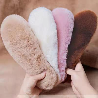 Plantillas, plantillas gruesas y cálidas de lana, repuesto de forro polar esponjoso para zapatos, botas, zapatillas