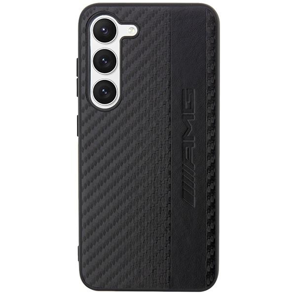 Amg Amhcs23Sblsca S23 S911 Czarny/Black Hardcase Carbon Stripe&Embossed