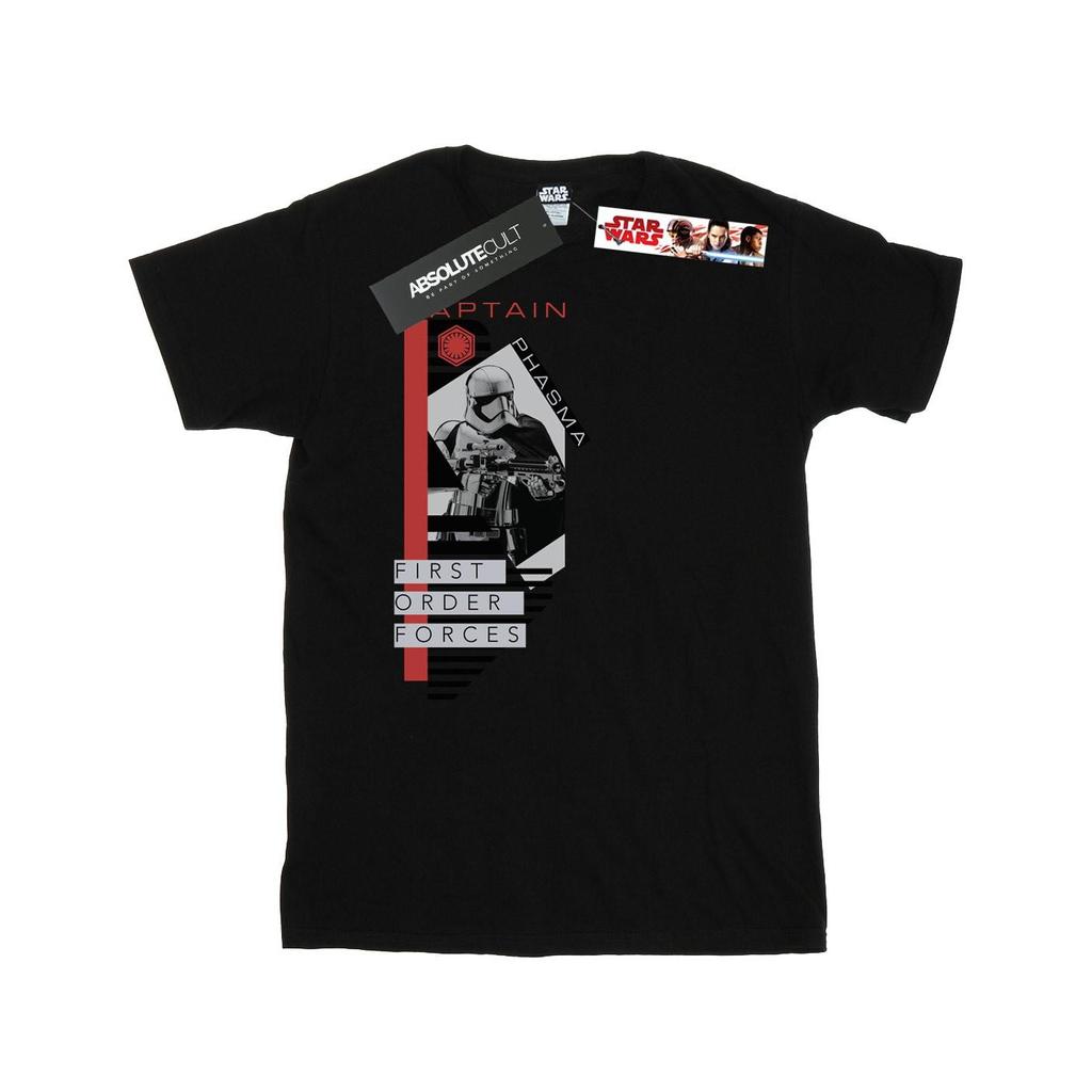 Star Wars Mens The Last Jedi Captain Phasma T-Shirt