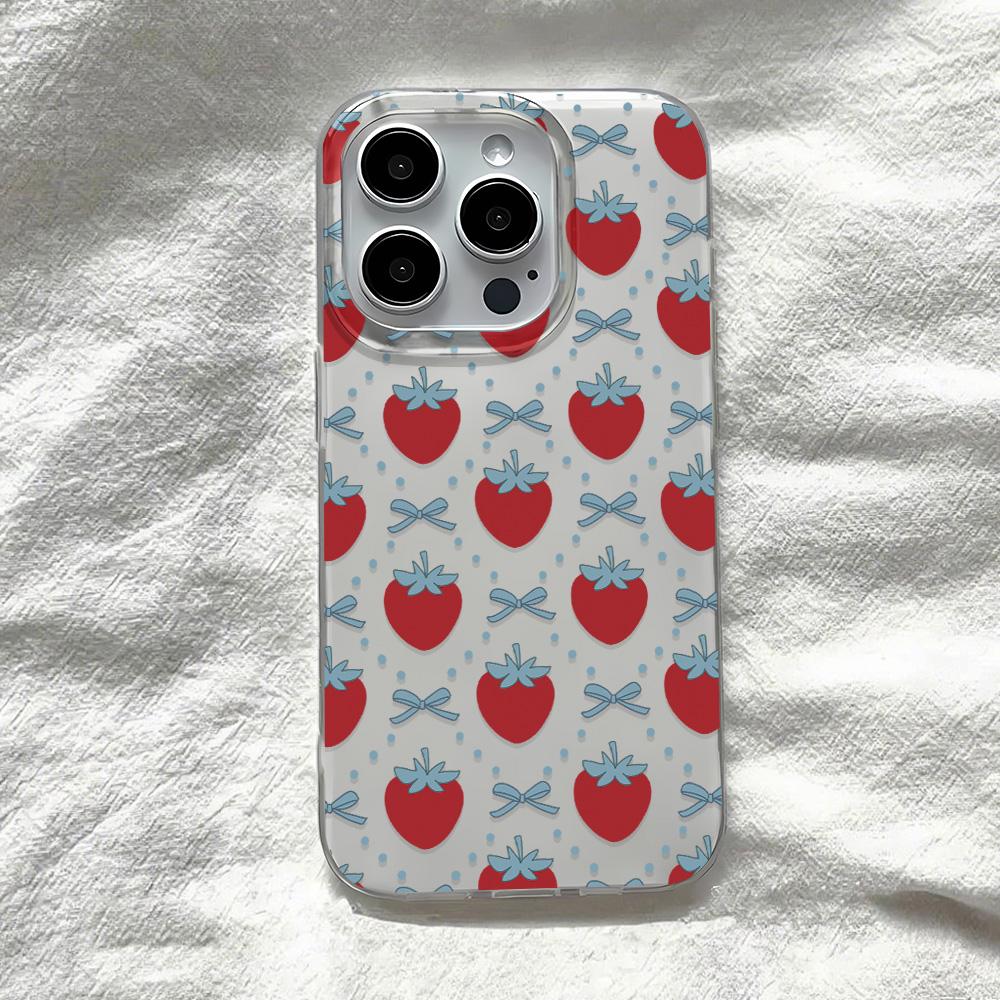 Painted Phone Case for iPhone 12 13 15 16 iPhone 16 12 13 14 15 Pro  14 15 16 Pro Max Coverage Shockproof Anti-Fingerprint Fresh Style Protective Case