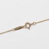 TIFFANY&Co. Oval key Necklace K18 yellow gold/diamond 2.75g Women Used