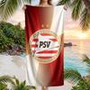 PSV Eindhoven FC Druck Schnelltrocknendes Strandtuch Mikrofaser Saugfähig Tragbar Reise Schwimmtuch