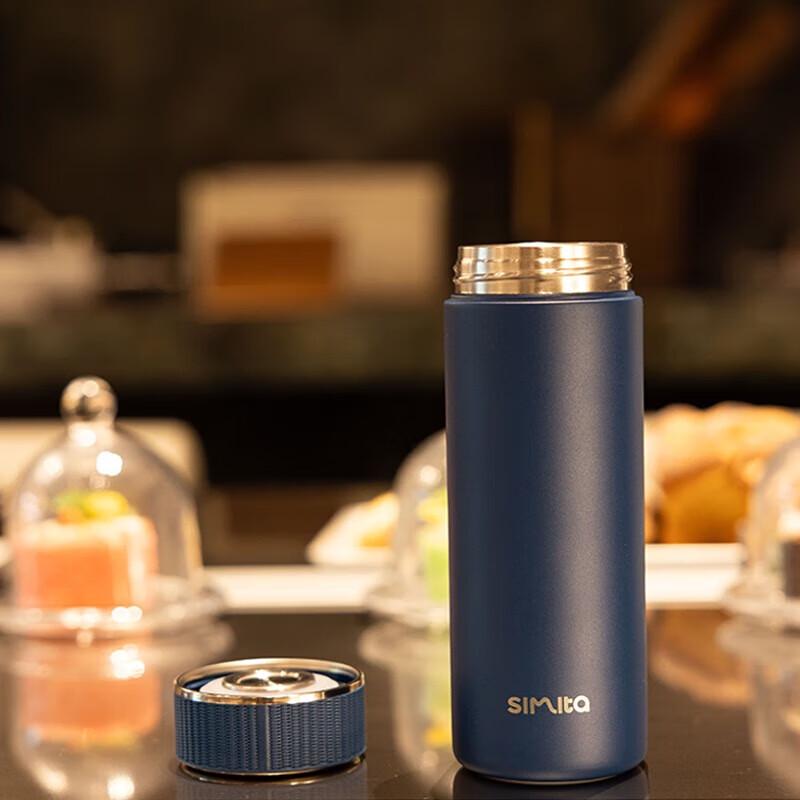 Simita 316 Stainless Steel Insulated Tea Mug with Filter
