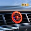 Wheel shape solid perfume for car Creative and fashionable car Universal rotatable air conditioner air outlet fragrance clip