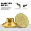 Efficient Heat Dissipation Diamantine Grinding Head Disc For Marble Quartz Polishing Enhances Durability Performances
