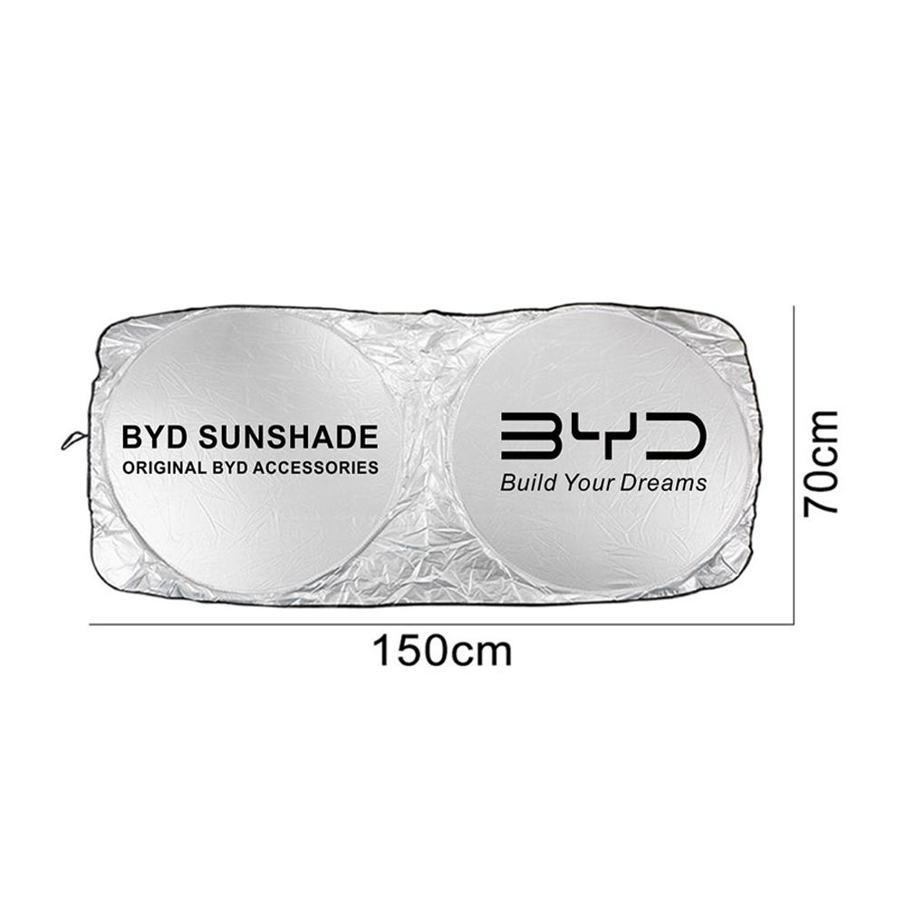 For BYD Atto 3 Act Seal Seagull Tang Yuan Song Plus EV F0 Qin Han Dolphin S6 Car Windshield Sun Shade Parasol Auto Accessories