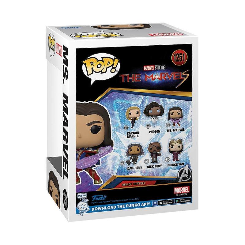 Ms Marvel The Marvels Funko Pop! Marvel Vinyl Figure
