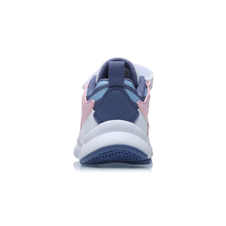 Li Ning Kids Aurora Skywalker Non-Slip Shock Absorbing Wear-Resistant Breathable Sports Shoes Kids Sneakers Ice-Crystal-Pink YKNR104-42