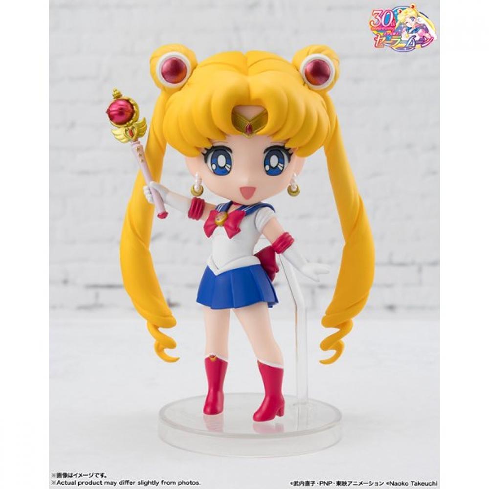 Bandai Spirits Figuarts Mini Sailor Moon  Crystal Star Compact Edition  Painted Figure Approx 90mm