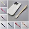 Cordão curto de couro curto para celular, cordão curto anti-perda, chaveiro de pen drive