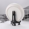 5PCS Arts Picture Pedestal Easel Photo Frame Dish Rack Storage Holders Display Stand Stander
