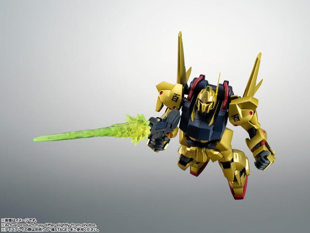 TAMASHII NATIONS ROBOT SPIRITS Mobile Suit Zeta Gundam Hyaku Shiki Ungefähr 130mm PVC ABS Bemalte Bewegliche Figur <SIDE MS> MSN-00100 ver.