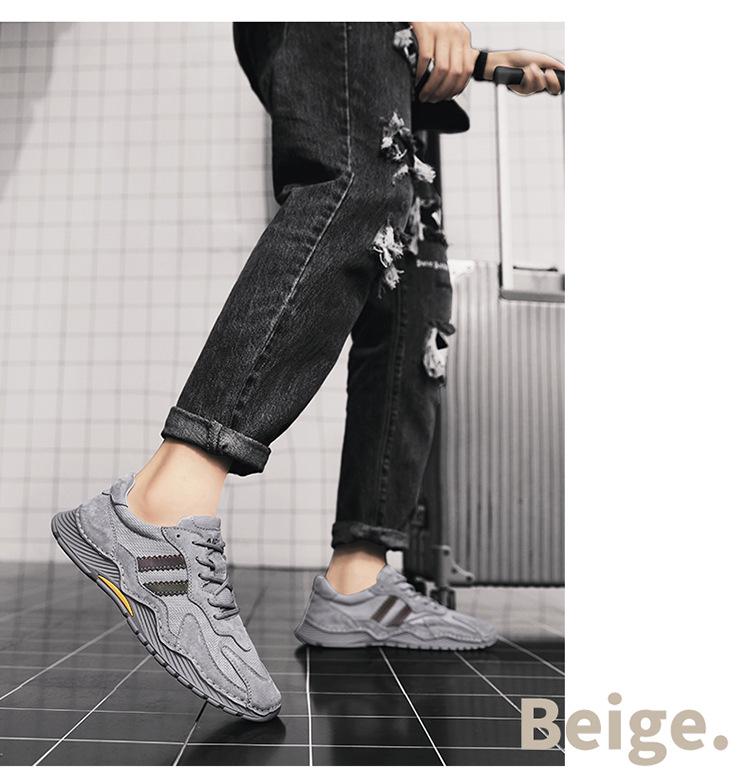 2025 Men's Autumn Mesh Fashion Sneakers - Breathable Casual Sports Shoes In Sizes 45-47