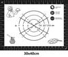 New Oversize 80/70/60cm Silicone Baking Mat Pastry Rolling Kneading Pad Kitchen Crepes Pizza Dough Non-stick Pan Pastry mat