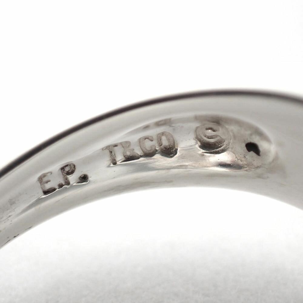 [Used] TIFFANY 925 Open Heart Ring / Size 13 / j5-1