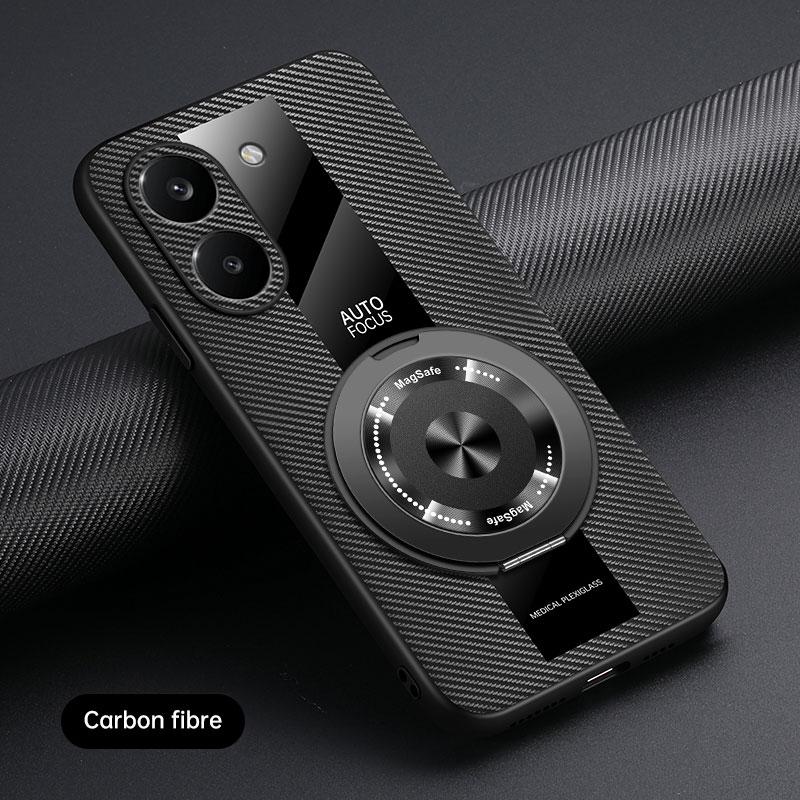 

Luxury Busienss PU Leather Case For Xiaomi POCO X8 Pro Max X7 F8 Ultra F7 Note 15 Pro Plus Magnetic Bracket Anti-drop Back Cover For POCO X8 Pro Max матовый черный