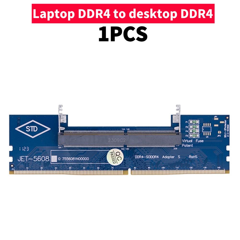 5-1Pcs Laptop To Desktop SO-DIMM To PC DIMM Card DDR3 DDR4 DDR5 Memory RAM Memory Adapter Gaming Laptop RAM Connector Card