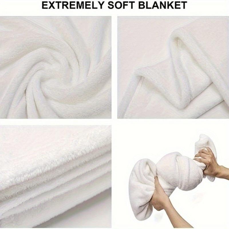 Anime Girlthemed Pattern Flannel Printed Blanket Suitable for All Seasons Suitable for Living Room Office Sofa and Travel