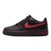 Nike Air Force 1 LV8 GS Black/Black/Black/University Red Kids Sneakers HV4762-001