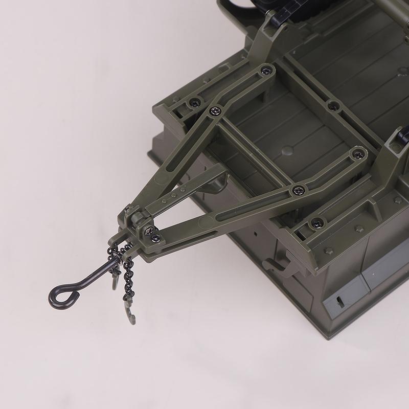 Jjrc C8815 Upgrade Teile Anhänger Soldat Winde Maschinengewehr Ölfass Original Zubehör Für C8815 Rc Auto Upgrade Zubehör
