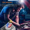 USB Rechargeable Flashlight with Tail Magnet USB Rechargeable Work Light UV Detection Torch Outdoor Emergency Camping Lantern