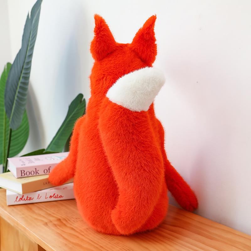Fox Throw Pillow Plush Doll Ugly Cute Forest Animal Doll Mall Gift Exchange Doll
