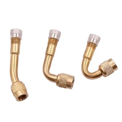 45 90 135 Degree Angle Bent Valve Adaptor Tyre Tube Tire Valve Extender Adapter for Motorcycle Truck Car Moto Bike