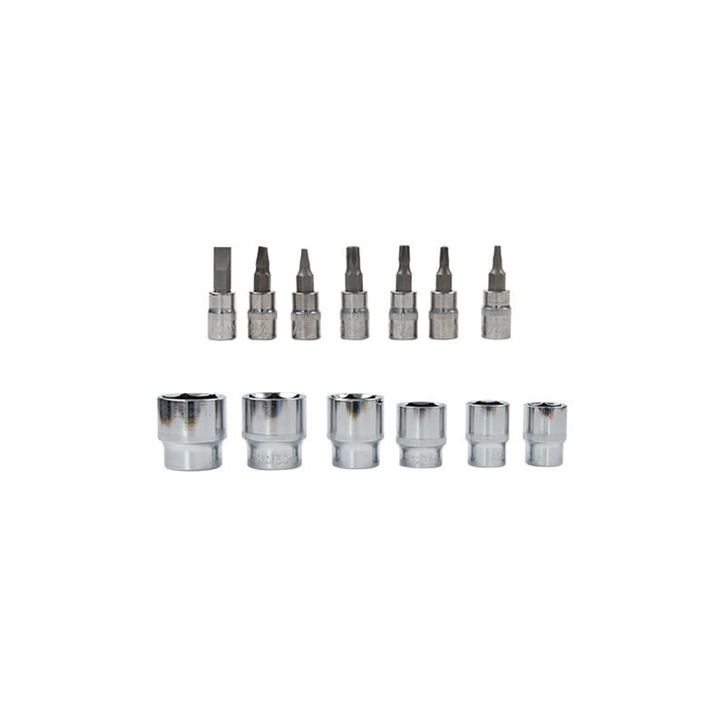 Hand Tool Set, Car Repair Tool Kit Set, Mechanical Tools Box for Home, Socket Wrench Set and Ratchet Screwdriver Kit