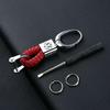 Valve Stems Caps Metal/Leather Car Styling Keychain For VW Volkswagen Golf Polo Passat Touran Jetta Key Chain Rings Accessories MF4