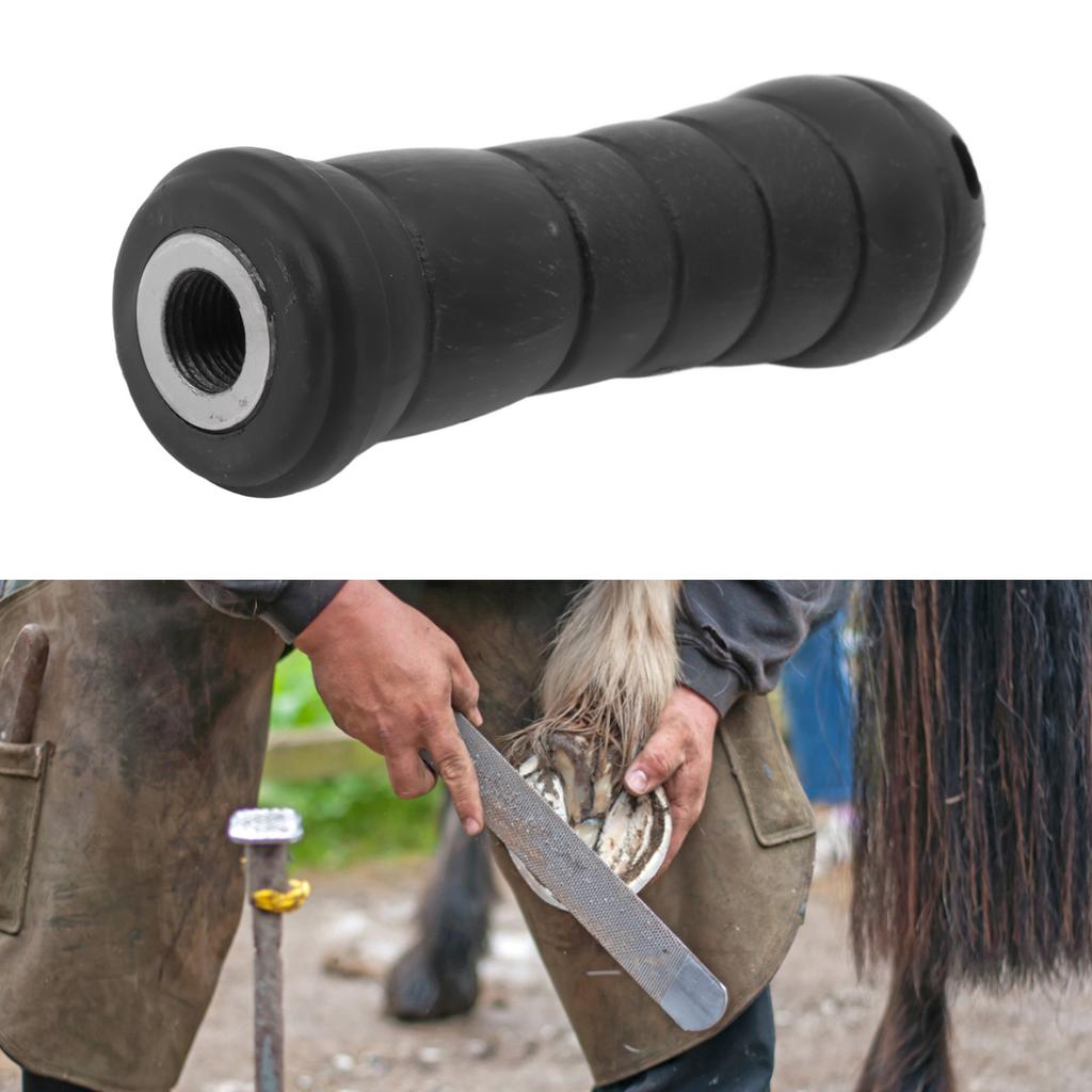 G1Celsius4 Invändig Gänga Återanvändbart Hästskosmed Filverktyg med Handtag för JordbruksHäst, Bekvämt Grepp, Halkfritt, Stadigt och
