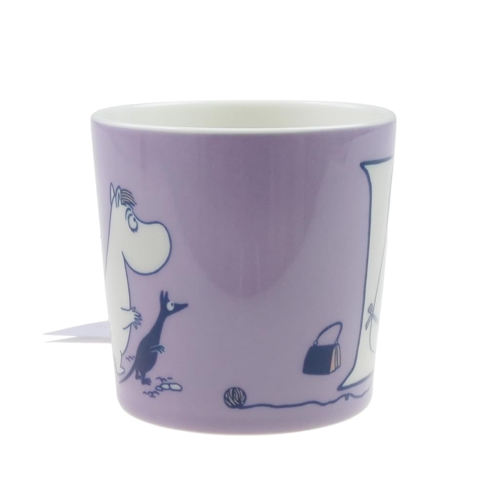 Arabia Moomin Alphabet Mug 400ml "L" [Used]