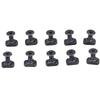10Pcs M4X10/12Mm M-Lok Screw And Nut Rails T-Nut Screw Replacement Set For Mlok Handguard Rail Sections Hunting Accessories