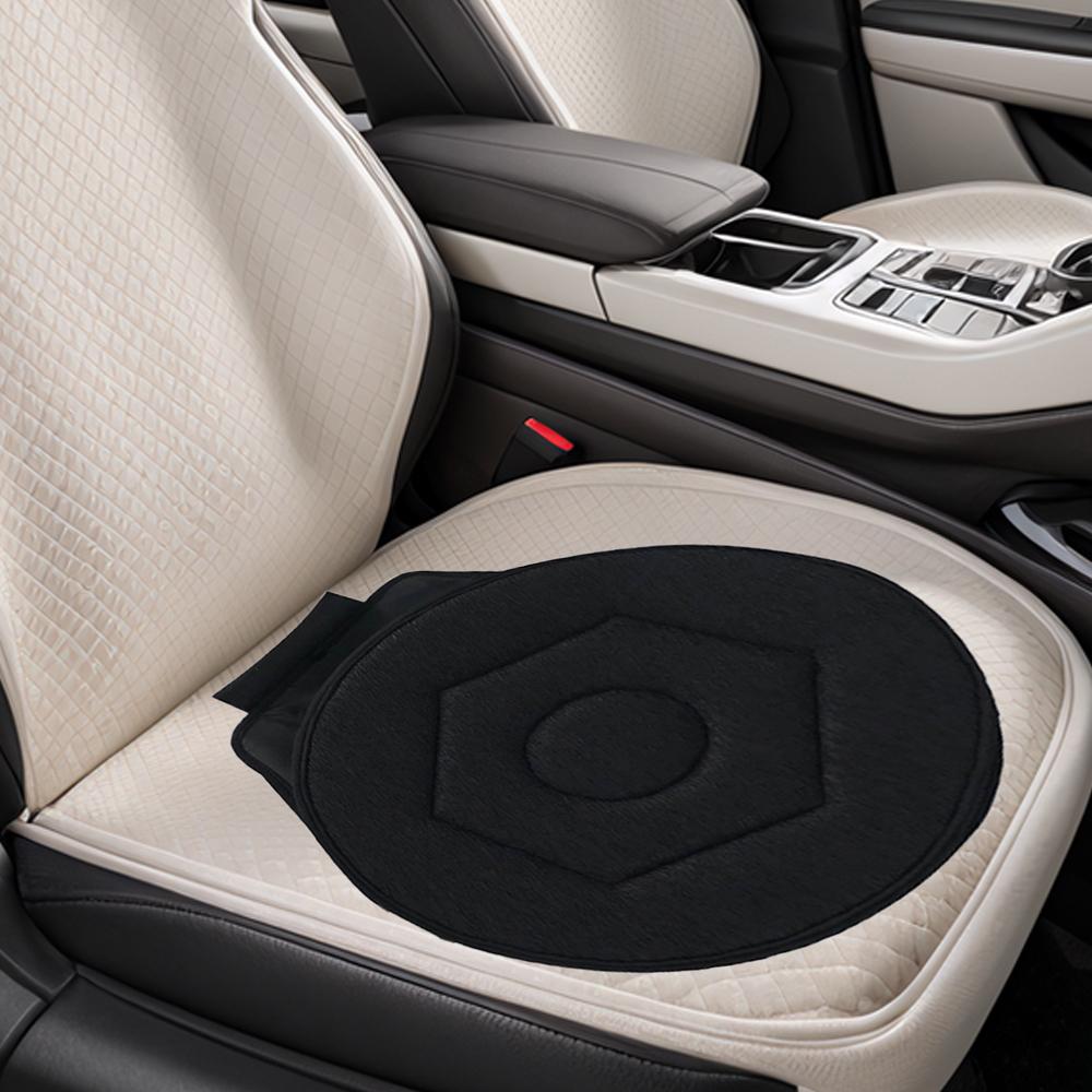 Portable Car Seat Pad 360 Degree Swivel Rotary Car Seat Pad Universal Revolving Cushion for Elderly Pregnant