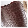 Ansloth Crocodile Crossbody Bag For Women Shoulder Bag Brand Designer Women Bags Luxury PU Leather Bag Bucket Bag Handbag HPS405