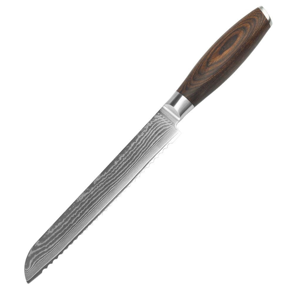 VG10 Damascus Steel Professional Japanese Chef Knife Sharp Slicing Meat Fish Fruit Kitchen Cleaver Knives with Gift Box