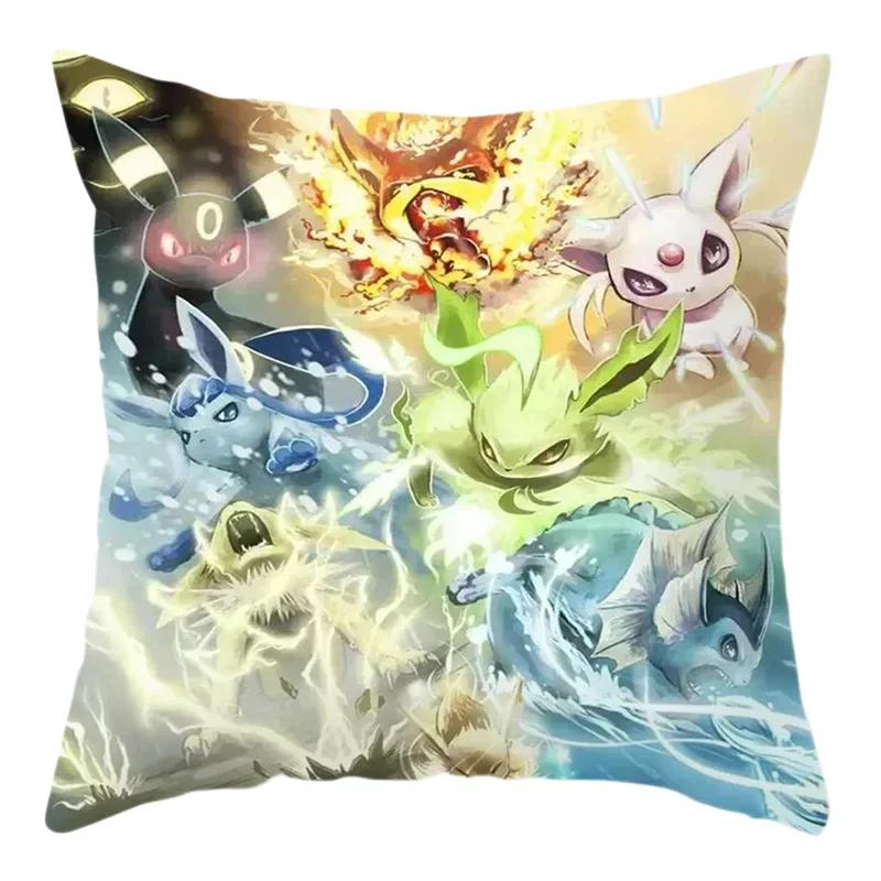 Cartoon Throw Pillow Covers Living Room Decoration Printed Sofa Cushion Cover Polyester Soft Pillowcase