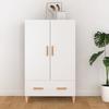 812528 vidaXL White Buffet 70x31x115 Cm Engineered Wood