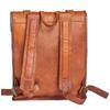 Herren-Laptoptasche aus Leder, groß, verstellbar, Rucksack, groß, zum Wandern, Reisen, Handgepäck