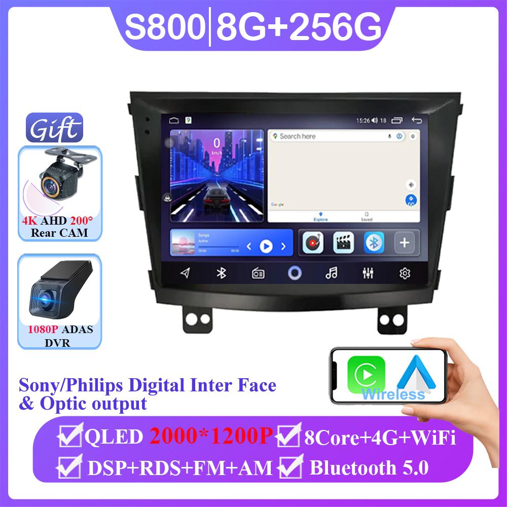 Android 14 For SsangYong Tivolan Tivoli 2014-2017 Car Radio Multimedia Player Navigation GPS WIFI Carplay Head Unit No 2din DVD