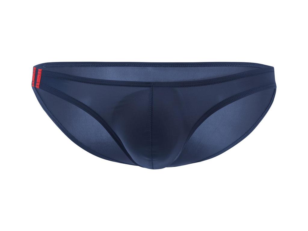 Cienkie Jedwabne Niskie Męskie Majtki E043